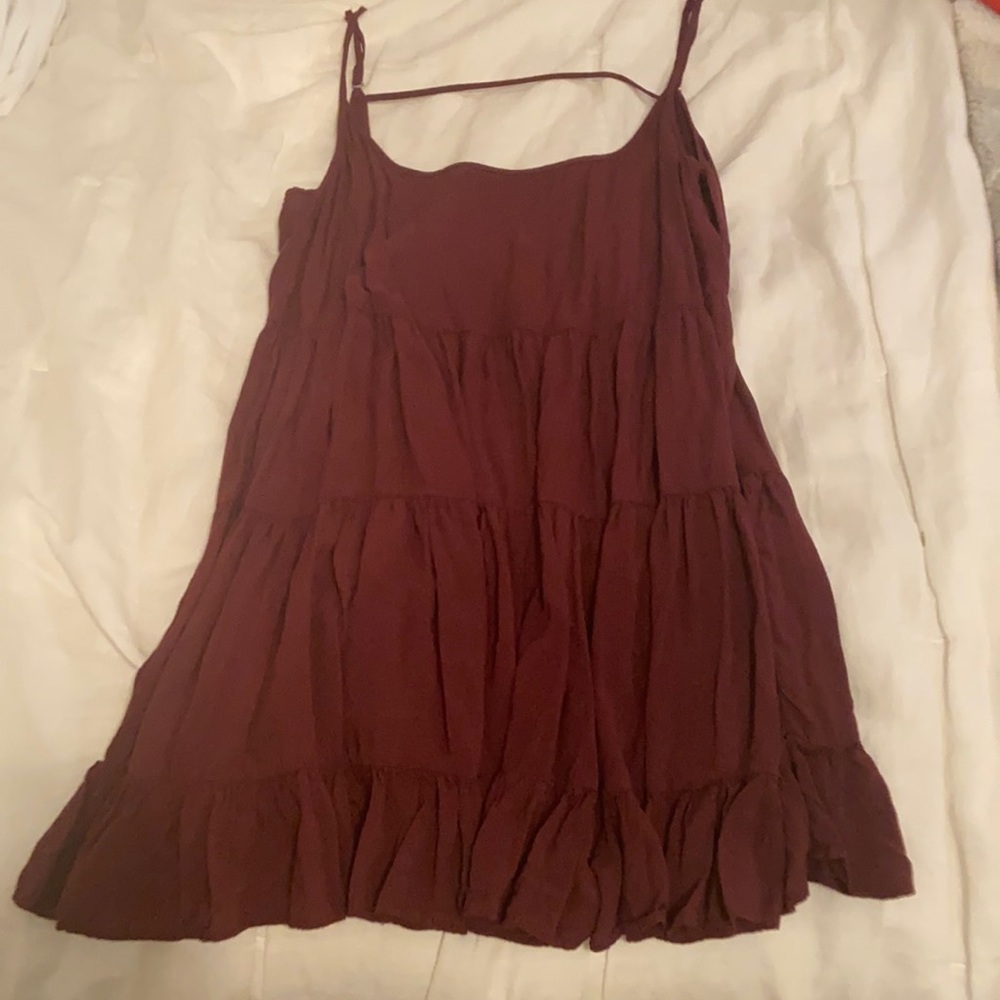 Maroon brandy Melville dress